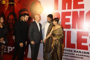 The Bengal Files Press Meet attended by Mithun Chakraborty, Pallavi Joshi, Simrat Kaur, and Anupam Kher