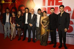 The Bengal Files Press Meet attended by Mithun Chakraborty, Pallavi Joshi, Simrat Kaur, and Anupam Kher