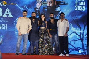 Aaye Re Baba Song Launch attended by Sanjay Dutt, Palak Tiwari, and Sunny Singh