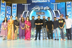 The GOAT Pre-Release Function attended by Prasanth, Sneha, Laila, and Meenakshi Chaudhary