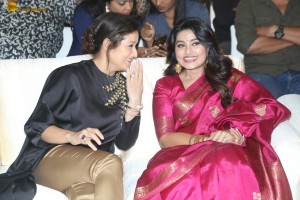 The GOAT Pre-Release Function attended by Prasanth, Sneha, Laila, and Meenakshi Chaudhary