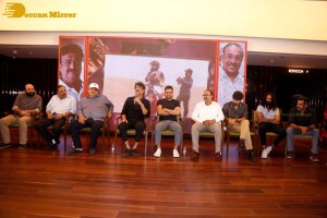 The Ghost movie teaser launch attended by Nagarjuna Akkineni and Praveen Sattaru