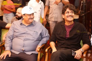 The Ghost movie teaser launch attended by Nagarjuna Akkineni and Praveen Sattaru
