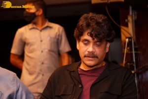 The Ghost movie teaser launch attended by Nagarjuna Akkineni and Praveen Sattaru