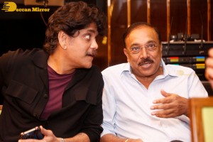 The Ghost movie teaser launch attended by Nagarjuna Akkineni and Praveen Sattaru