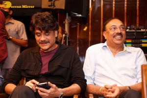 The Ghost movie teaser launch attended by Nagarjuna Akkineni and Praveen Sattaru