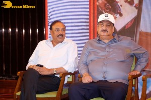 The Ghost movie teaser launch attended by Nagarjuna Akkineni and Praveen Sattaru