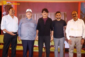 The Ghost movie teaser launch attended by Nagarjuna Akkineni and Praveen Sattaru