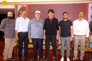 The Ghost movie teaser launch attended by Nagarjuna Akkineni and Praveen Sattaru