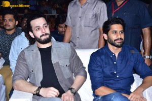 The Ghost Pre-release event in Kurnool attended by Nagarjuna Akkineni, Akhil, Naga Chaitanya and Sonal Chauhan