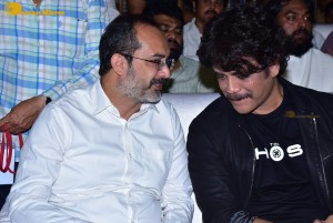 The Ghost Pre-release event in Kurnool attended by Nagarjuna Akkineni, Akhil, Naga Chaitanya and Sonal Chauhan