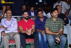 The Ghost Pre-release event in Kurnool attended by Nagarjuna Akkineni, Akhil, Naga Chaitanya and Sonal Chauhan