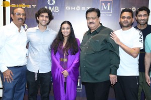 The Ghost trailer launch attended by Nagarjuna Akkineni and Sonal Chauhan