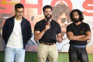 The Ghost trailer launch attended by Nagarjuna Akkineni and Sonal Chauhan