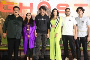 The Ghost trailer launch attended by Nagarjuna Akkineni and Sonal Chauhan