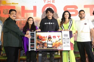 The Ghost trailer launch attended by Nagarjuna Akkineni and Sonal Chauhan