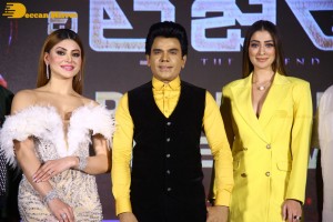 The Legend movie pre-release attended by Arul Saravanan, Laxmi Raai and Urvashi Rautela