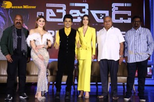 The Legend movie pre-release attended by Arul Saravanan, Laxmi Raai and Urvashi Rautela