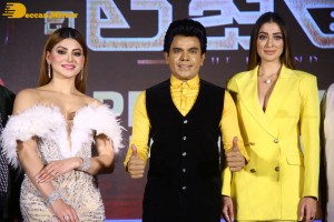 The Legend movie pre-release attended by Arul Saravanan, Laxmi Raai and Urvashi Rautela