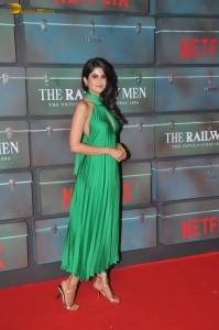 The Railway Men Premiere attended by Kay Kay Menon, Divyendu Sharma, Babil Khan, Niharica Raizada, and Arjun Kapoor