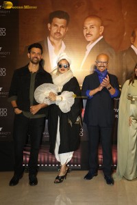 Celebration of The Roshans attended by Hrithik Roshan, Rakesh Roshan, Rajesh Roshan, Rekha, Vaani Kapoor, and Anupam Kher
