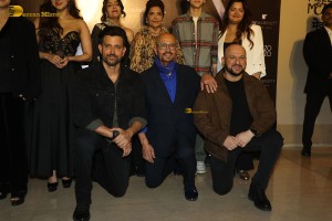 Celebration of The Roshans attended by Hrithik Roshan, Rakesh Roshan, Rajesh Roshan, Rekha, Vaani Kapoor, and Anupam Kher
