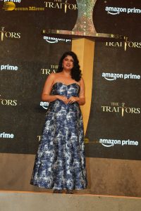 The Traitors Trailer Launch attended by Elnaaz Norouzi, Jasmin Bhasin, Urfi Javed, and Lakshmi Manchu