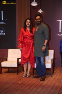 Trailer Launch of the Web Series The Trial Pyaar Kaanoon Dhokha attended by Kajol and Ajay Devgn