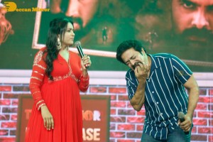 The Warriorr Pre-Release Function attended by Ram Pothineni and Krithi Shetty