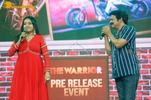 The Warriorr Pre-Release Function attended by Ram Pothineni and Krithi Shetty
