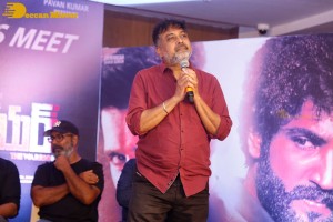 Telugu Film The Warriorr success meet attended by Krithi Shetty, Aadhi Pinisetty and Ram Pothineni
