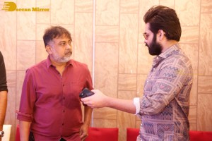 Telugu Film The Warriorr success meet attended by Krithi Shetty, Aadhi Pinisetty and Ram Pothineni