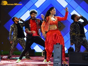 Trailer Launch of Telugu Movie The Warriorr - attended by Ram Pothineni, Aadhi Pinisetty, Krithi Shetty and Boyapati Srinu