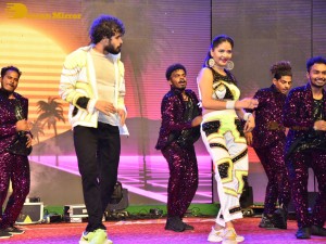 Trailer Launch of Telugu Movie The Warriorr - attended by Ram Pothineni, Aadhi Pinisetty, Krithi Shetty and Boyapati Srinu