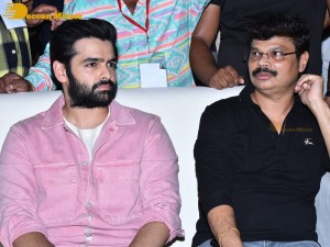Trailer Launch of Telugu Movie The Warriorr - attended by Ram Pothineni, Aadhi Pinisetty, Krithi Shetty and Boyapati Srinu