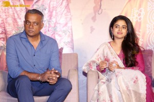 The Life of Muthu press meet attended by Gautham Menon and Siddhi Idnani