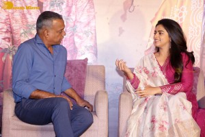 The Life of Muthu press meet attended by Gautham Menon and Siddhi Idnani