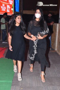 Thellavarithe Guruvaram movie Pre Release Event attended by cast Misha Narang and Chitra Shukla and special guest Junior NTR