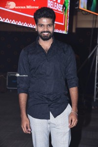 Thellavarithe Guruvaram movie Pre Release Event attended by cast Misha Narang and Chitra Shukla and special guest Junior NTR