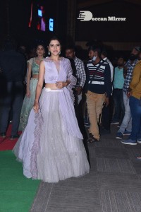 Thellavarithe Guruvaram movie Pre Release Event attended by cast Misha Narang and Chitra Shukla and special guest Junior NTR