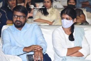 Thellavarithe Guruvaram movie Pre Release Event attended by cast Misha Narang and Chitra Shukla and special guest Junior NTR