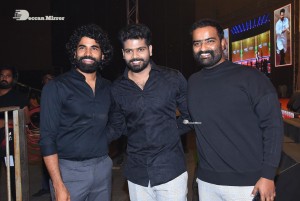 Thellavarithe Guruvaram movie Pre Release Event attended by cast Misha Narang and Chitra Shukla and special guest Junior NTR