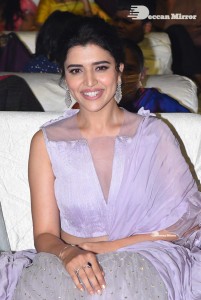 Thellavarithe Guruvaram movie Pre Release Event attended by cast Misha Narang and Chitra Shukla and special guest Junior NTR