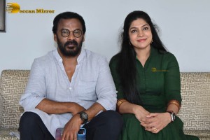 Tholi Prema Pre-Release Event attended by Director Karunakaran, Producer G.V.G Raju, Actress Vasuki, and Dil Raju