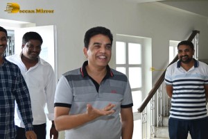 Tholi Prema Pre-Release Event attended by Director Karunakaran, Producer G.V.G Raju, Actress Vasuki, and Dil Raju
