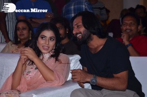 Payal Rajput, Raashi Khanna and Poorna at OTT show Three Roses Press meet