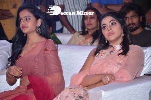 Payal Rajput, Raashi Khanna and Poorna at OTT show Three Roses Press meet