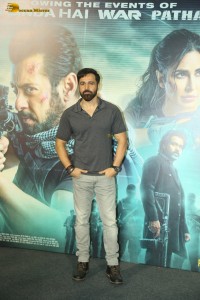 Actors Salman Khan and Katrina Kaif promote Tiger 3 at an event in Mumbai on November 17, 2023