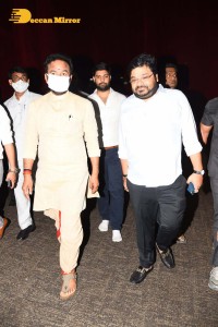 Tiger Nageswara Rao movie launch attended by Ravi Teja, Nupur Sanon, Chiranjeevi, and Minister Kishan Reddy