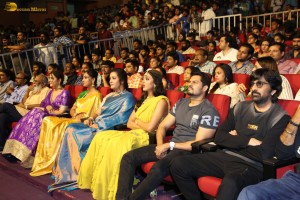 Tiger Nageswara Rao Pre-Release Function attended by Ravi Teja, Nupur Sanon, Gayatri Bhardwaj, Renu Desai, and Aadhya Konidela